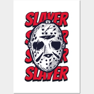 Jason Voorhees Slayer Posters and Art